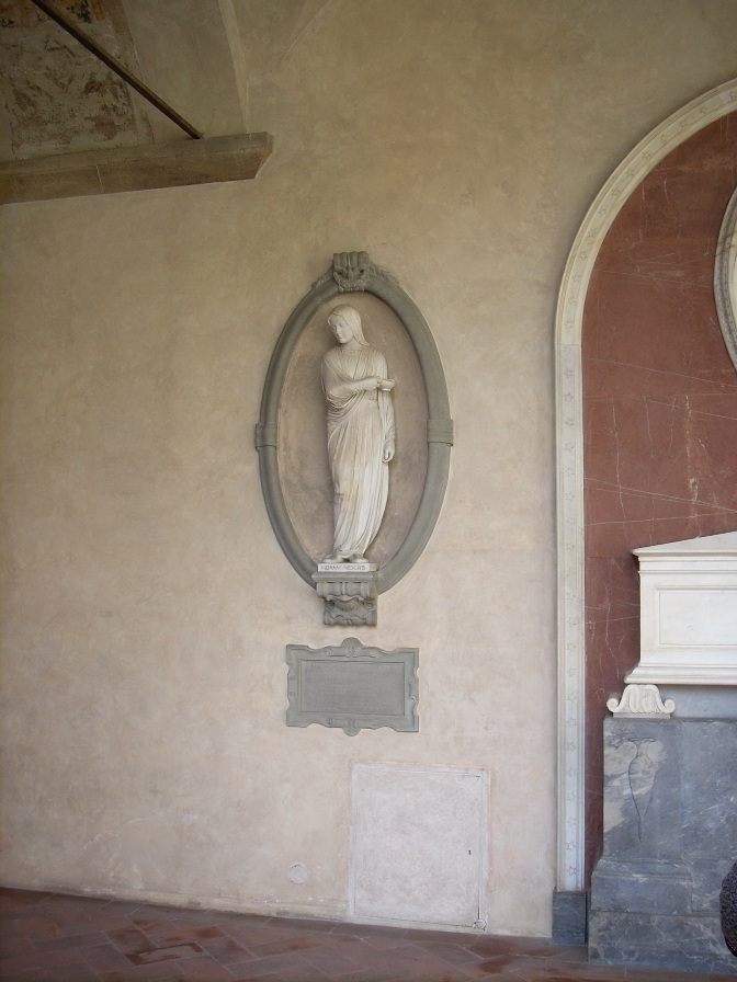 Florence Nightingale monument, Santa Croce's cloister, Florence - 2.jpg